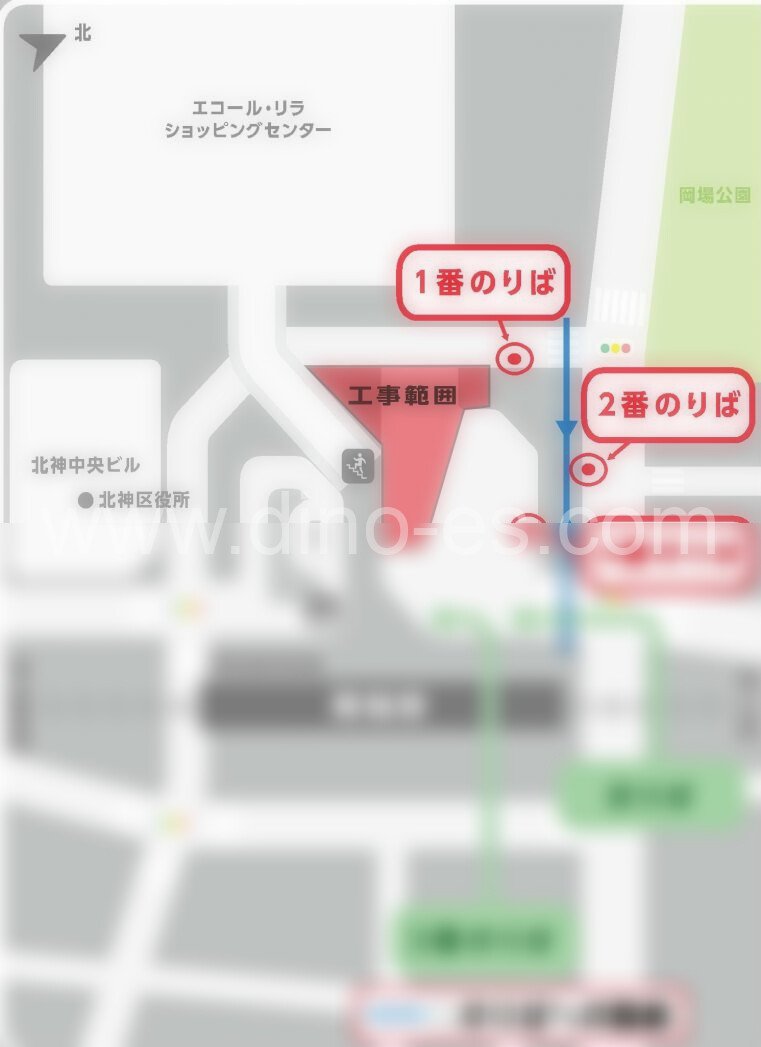 岡場メンズエステの駅前の写真です。picture of Okaba station where to find spa and massage salons