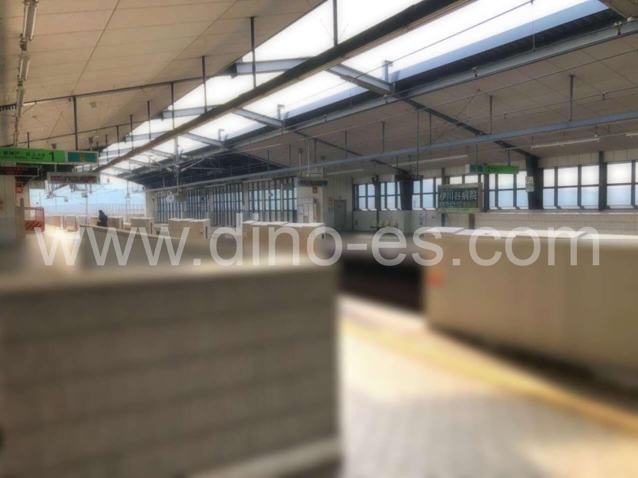 伊川谷メンズエステの駅前の写真です。picture of Ikawadani station where to find spa and massage salons