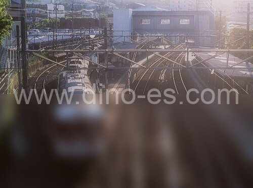 西鈴蘭台メンズエステの駅前の写真です。picture of Nishi-Suzurandai station where to find spa and massage salons