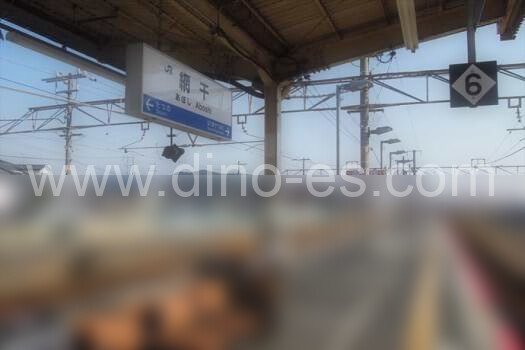 網干メンズエステの駅前の写真です。picture of Aboshi station where to find spa and massage salons