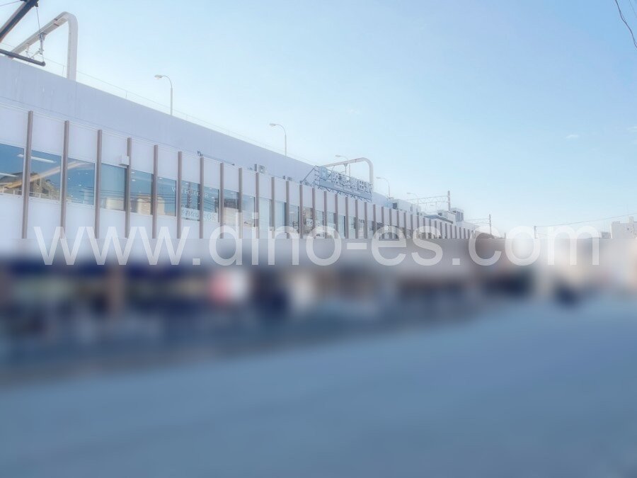 園田メンズエステの駅前の写真です。picture of Sonoda station where to find spa and massage salons