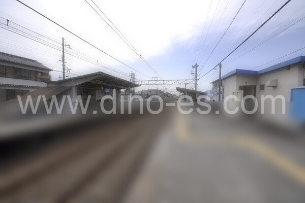 魚住メンズエステの駅前の写真です。picture of Uozumi station where to find spa and massage salons