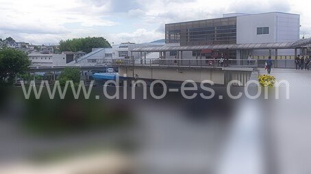 川西池田メンズエステの駅前の写真です。picture of Kawanishi-Ikeda station where to find spa and massage salons