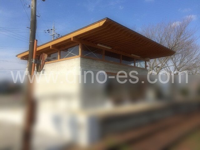 播磨横田メンズエステの駅前の写真です。picture of Harima-Yokota station where to find spa and massage salons