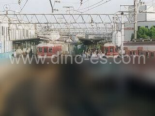 志染メンズエステの駅前の写真です。picture of Shijimi station where to find spa and massage salons