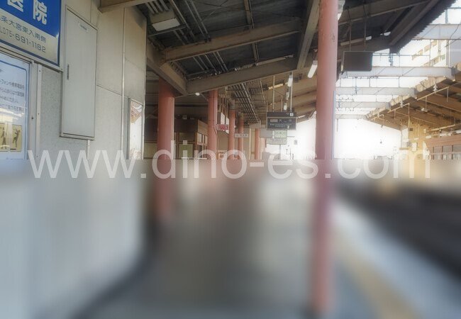 東寺メンズエステの駅前の写真です。picture of Tōji station where to find spa and massage salons