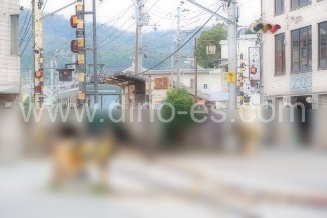 元田中メンズエステの駅前の写真です。picture of Mototanaka station where to find spa and massage salons