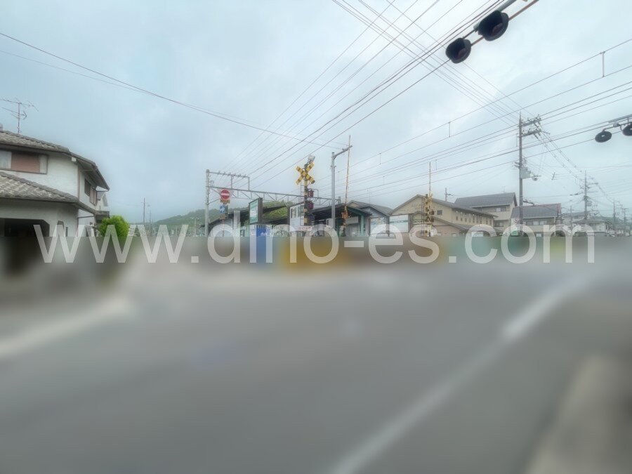 岩倉(京都)メンズエステの駅前の写真です。picture of Iwakura station where to find spa and massage salons