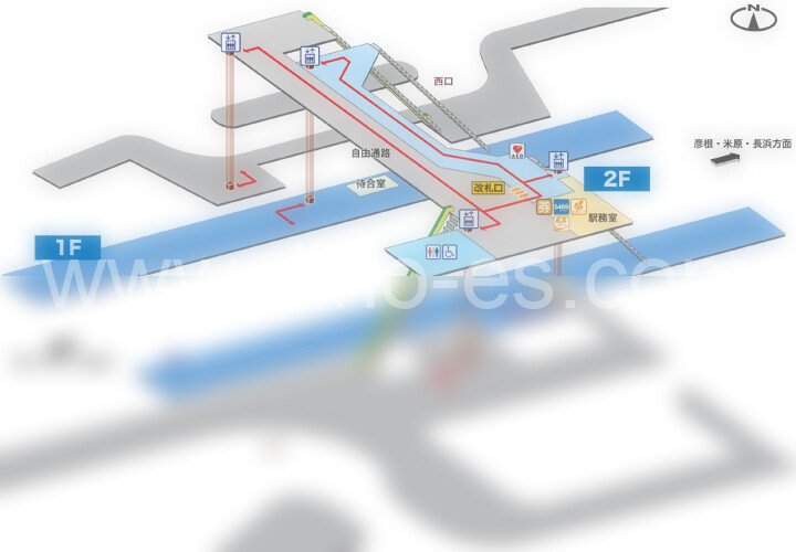 稲枝メンズエステの駅前の写真です。picture of Inae station where to find spa and massage salons