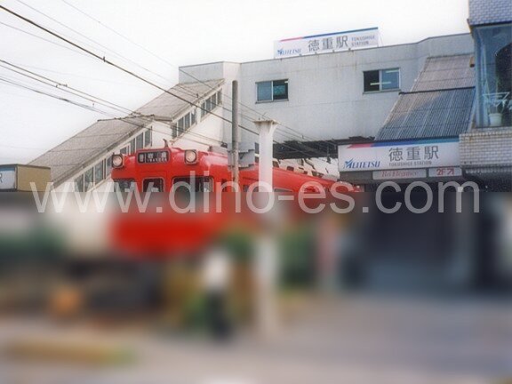 徳重メンズエステの駅前の写真です。picture of Tokushige station where to find spa and massage salons