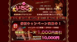 宮原の「いちご」電話番号：080-5011-9889