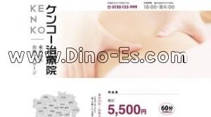 東京の「ケンコー治療院」電話番号：0120-125-999