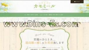 バスセンター前の「アロマ カモミール」電話番号：090-1645-2369