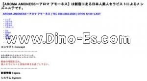 西武新宿駅近くのメンズエステ店舗（AROMA AMONESS アロマ アモーネス） | DINOエステ（ディノエステ）