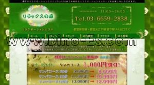 森下(東京)の「リラックスの森」電話番号：03-6659-2838
