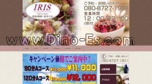 船橋の「IRIS アイリス」電話番号：080-8727-1901