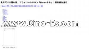 岩倉駅近くのメンズエステ店舗（Nene ネネ） | DINOエステ（ディノエステ）