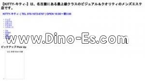 伏見駅近くのメンズエステ店舗（KITTY キティ） | DINOエステ（ディノエステ）