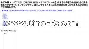 AROMA FEEL アロマフィール メンズエステ | DINOエステ(ディノエステ) あざみ野駅近くのメンズエステ店舗(AROMA FEEL アロマフィール) | DINOエステ(ディノエステ)