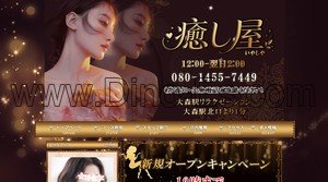 大森(東京)の「癒し屋」電話番号：080-1455-7449