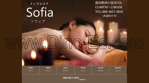 蒲田駅近くのメンズエステ店舗（ソフィア） | DINOエステ（ディノエステ）