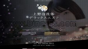 上野の「上野泡ボディケアデラックスエステ」電話番号：03-5834-3911