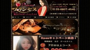 赤坂(東京)の「プリンセス」電話番号：03-6807-4545