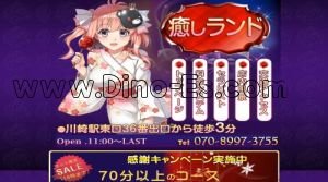 川崎の「癒しランド」電話番号：070-8997-3755