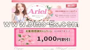 幕張本郷の「Ariel」電話番号：090-6162-1378