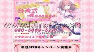 府中(東京)の「台湾式Massage」電話番号：080-5669-5226