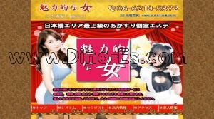 日本橋(大阪)の「魅力的な女」電話番号：06-6210-5872