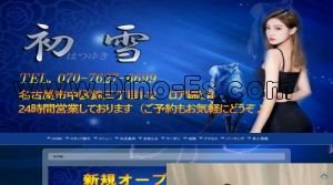 久屋大通の「初雪～はつゆき」電話番号：070-7627-6699