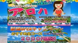 久米川駅近くのメンズエステ店舗（アロハ） | DINOエステ（ディノエステ）