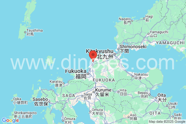 福津市メンズエステの地図です。map of 福津市 where spa and massage salons are located