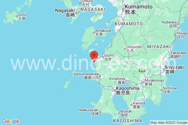 阿久根市メンズエステの地図です。map of 阿久根市 where spa and massage salons are located