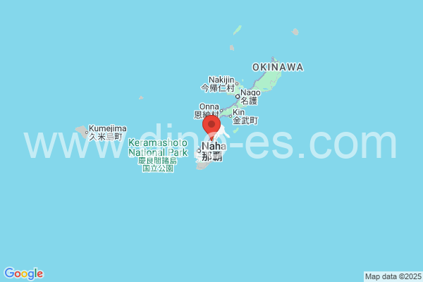 宜野湾市メンズエステの地図です。map of 宜野湾市 where spa and massage salons are located