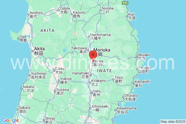 紫波郡メンズエステの地図です。map of 紫波郡 where spa and massage salons are located