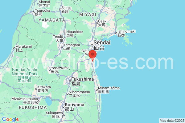亘理郡メンズエステの地図です。map of 亘理郡 where spa and massage salons are located