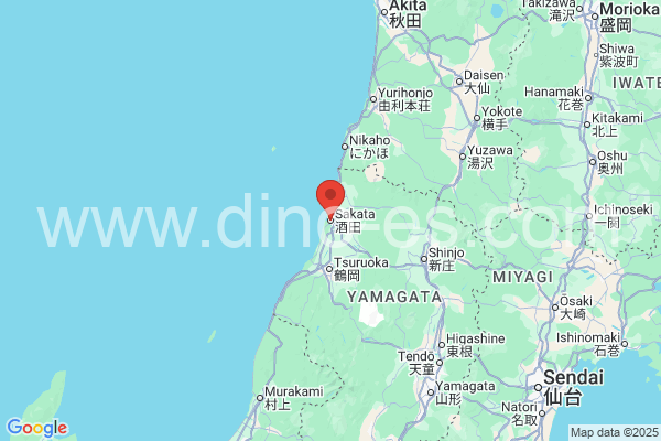 酒田市メンズエステの地図です。map of 酒田市 where spa and massage salons are located