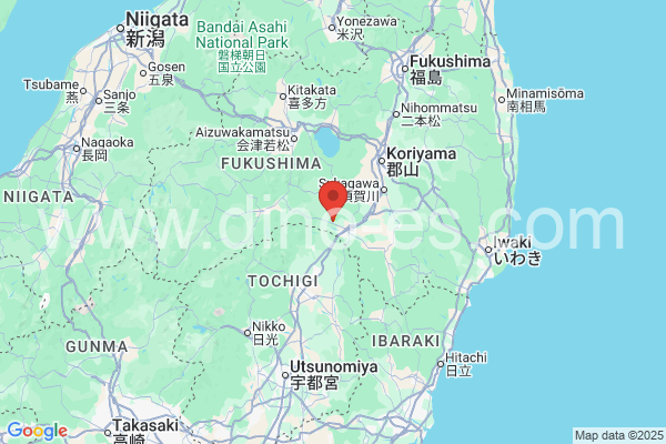 西白河郡メンズエステの地図です。map of 西白河郡 where spa and massage salons are located