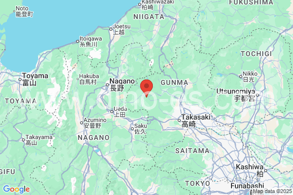 吾妻郡メンズエステの地図です。map of 吾妻郡 where spa and massage salons are located