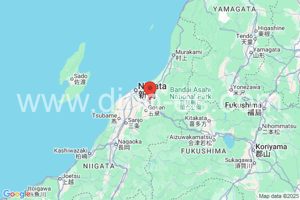 阿賀野市メンズエステの地図です。map of 阿賀野市 where spa and massage salons are located