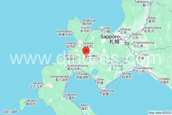虻田郡ニセコ町メンズエステの地図です。map of 虻田郡ニセコ町 where spa and massage salons are located