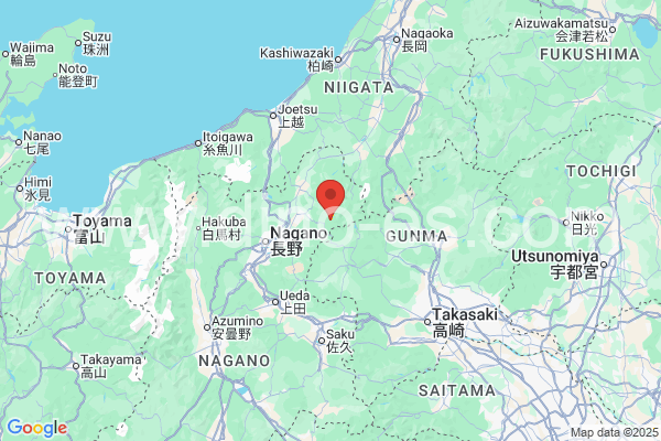 下高井郡メンズエステの地図です。map of 下高井郡 where spa and massage salons are located
