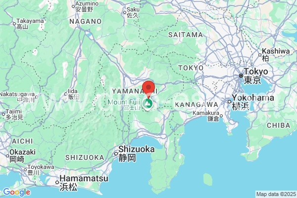 南都留郡メンズエステの地図です。map of 南都留郡 where spa and massage salons are located