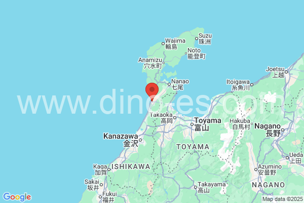 羽咋市メンズエステの地図です。map of 羽咋市 where spa and massage salons are located