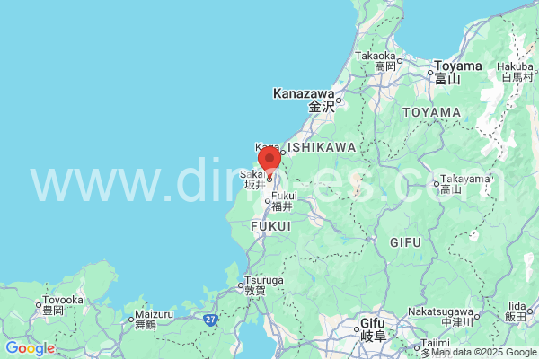 坂井市メンズエステの地図です。map of 坂井市 where spa and massage salons are located