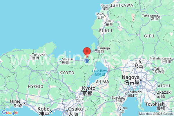 三方上中郡メンズエステの地図です。map of 三方上中郡 where spa and massage salons are located