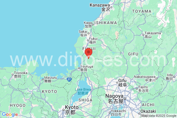 南条郡メンズエステの地図です。map of 南条郡 where spa and massage salons are located