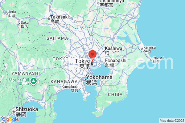 台東区メンズエステの地図です。map of 台東区 where spa and massage salons are located